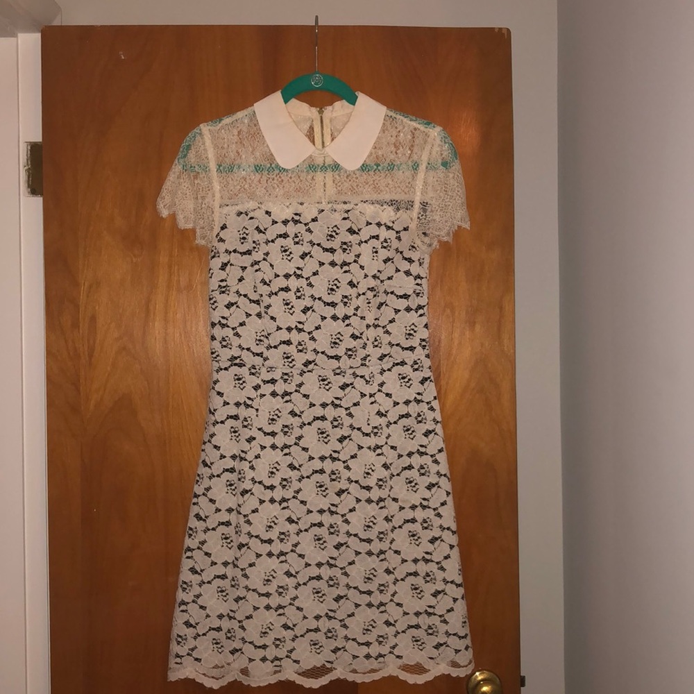 Kenzie Lace dress with Peter Pan Collar